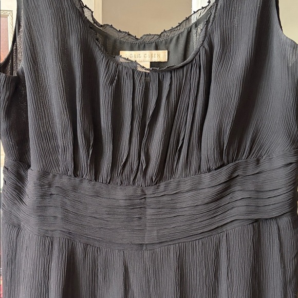 Sigrid Olson silk, Sleeveless, pleated, lined party Dress size 6 - Picture 5 of 6